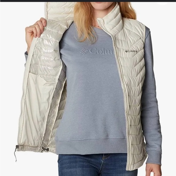 Columbia Women's Puffer Omni Heat Full Zip Insulated Vest - Picture 1 of 3